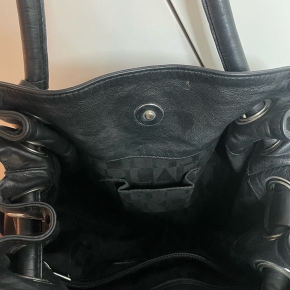 Furla Black Leather Shoulder Bag - Picture 7 of 11